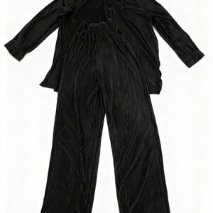 Chic Black Wide Leg Jumpsuit